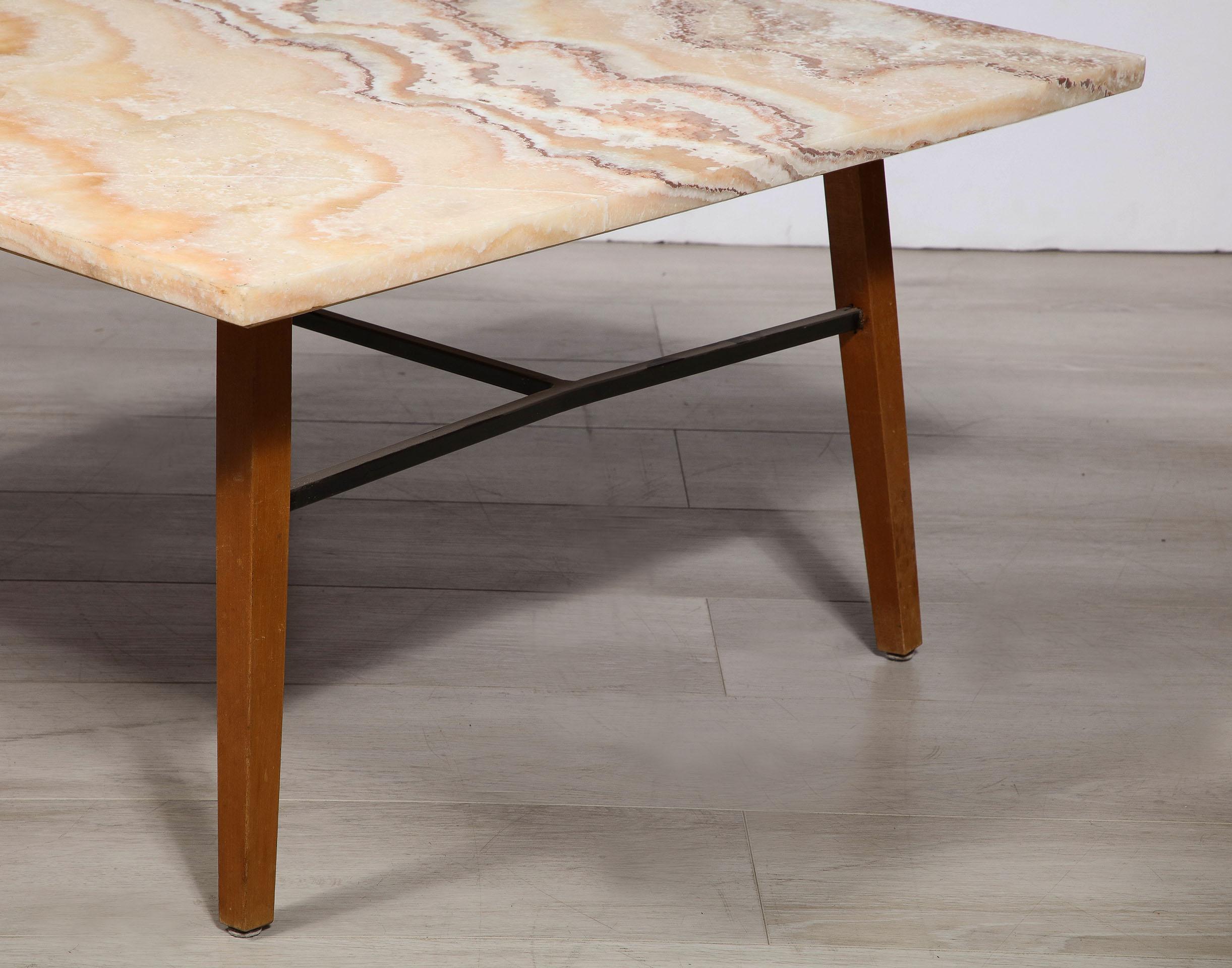 Coffee Table with Marble Top by Florence Knoll 6