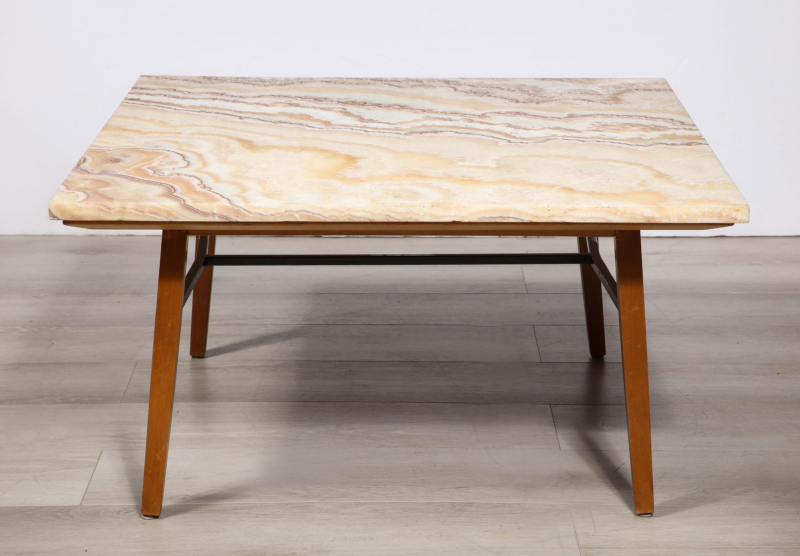 Coffee Table with Marble Top by Florence Knoll 2