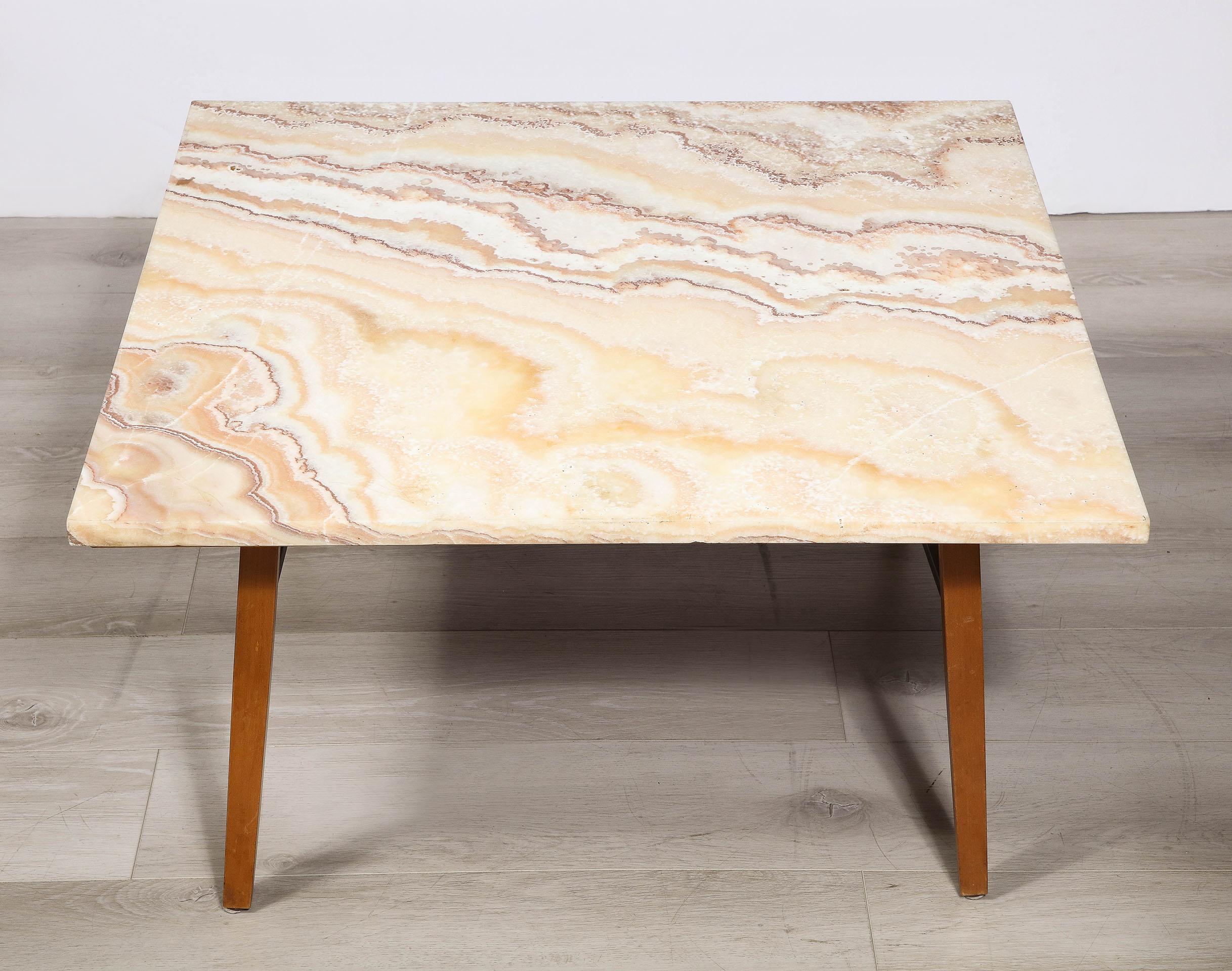 Coffee Table with Marble Top by Florence Knoll 3