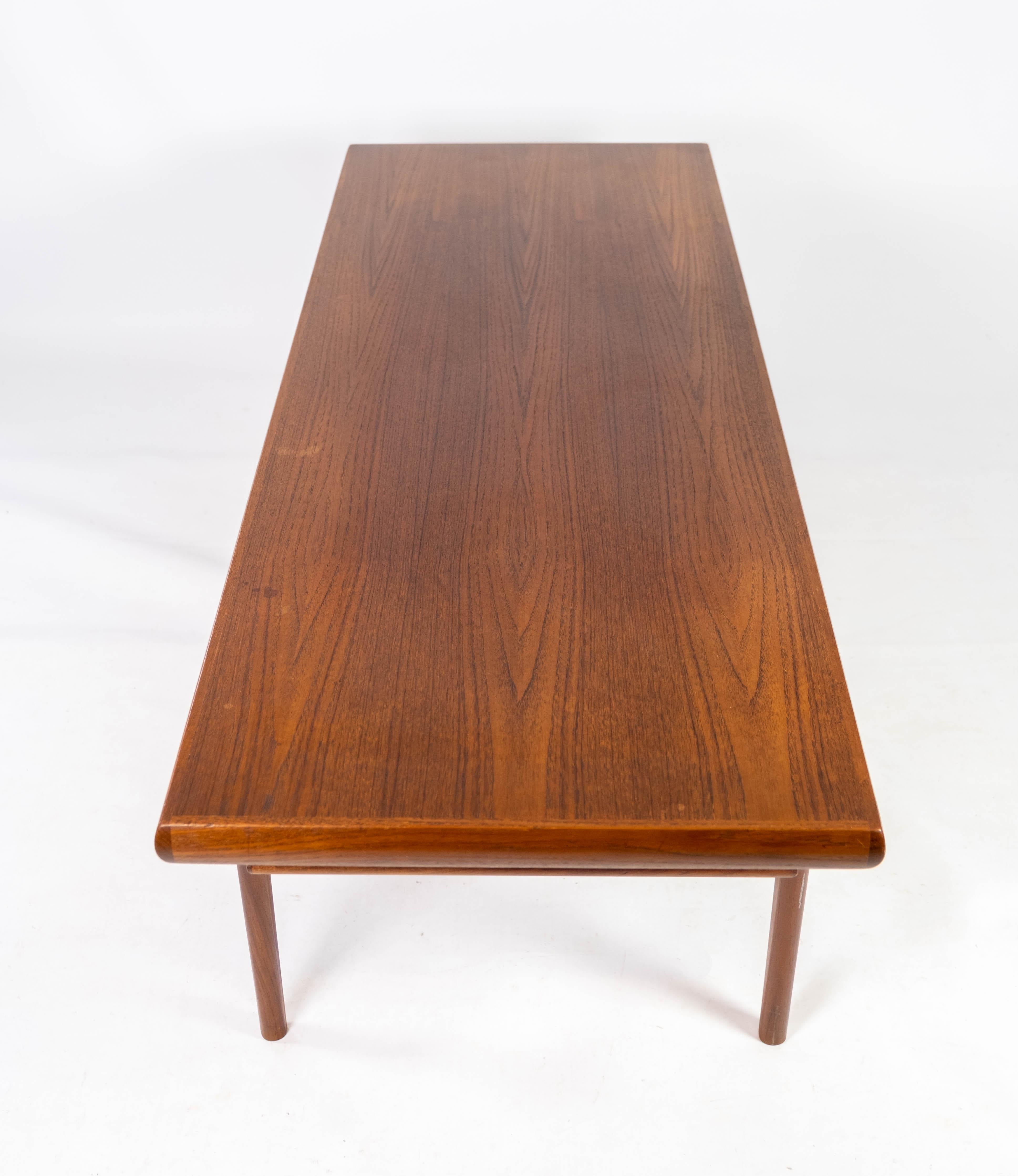 Coffee Table with Shelf in Teak of Danish Design from the 1960s 7