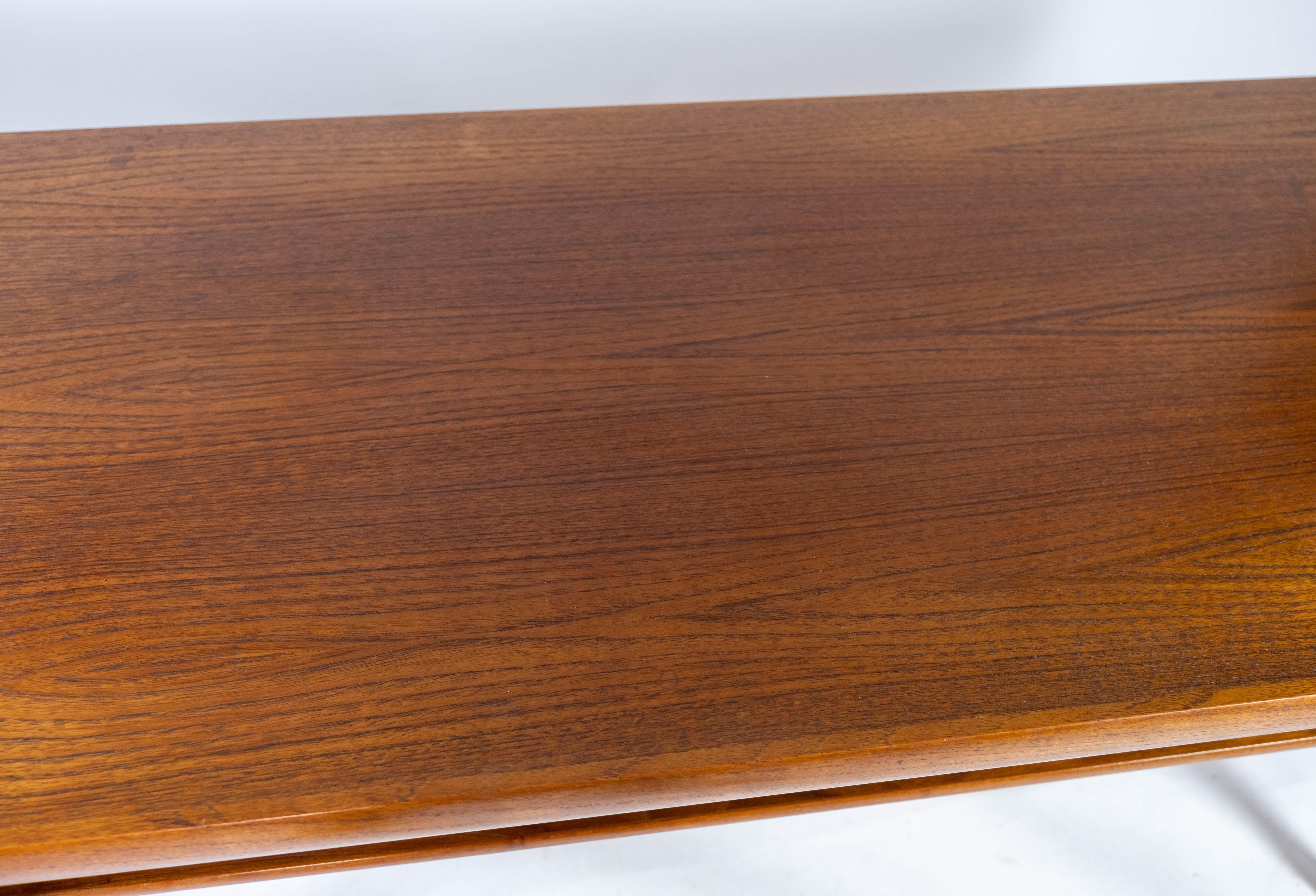 Coffee Table with Shelf in Teak of Danish Design from the 1960s 1