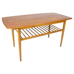 Coffee Table with Shelf in Teak of Danish Design from the 1960s