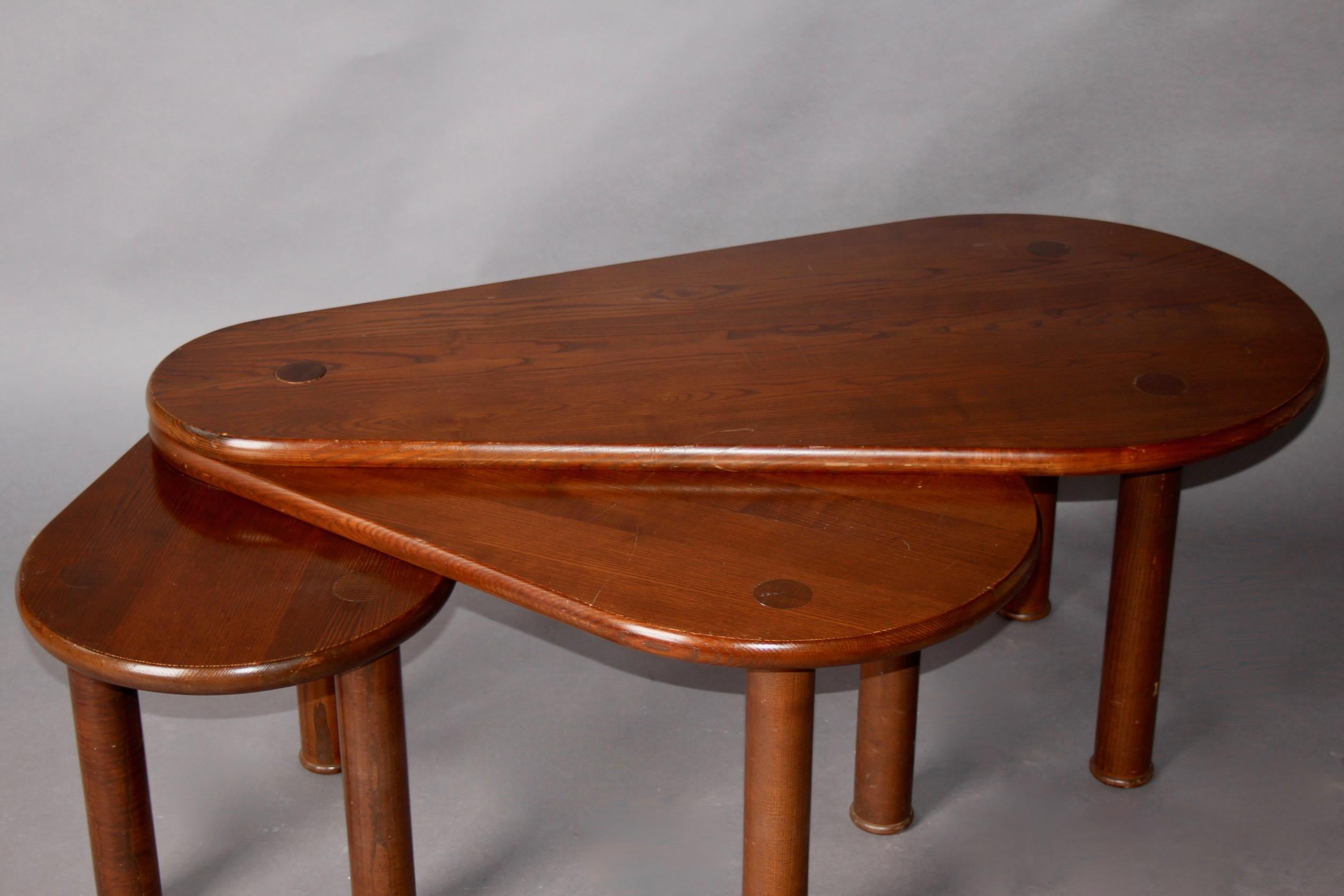 Table basse avec trois plateaux modulaires Bon état - En vente à grand Lancy, CH