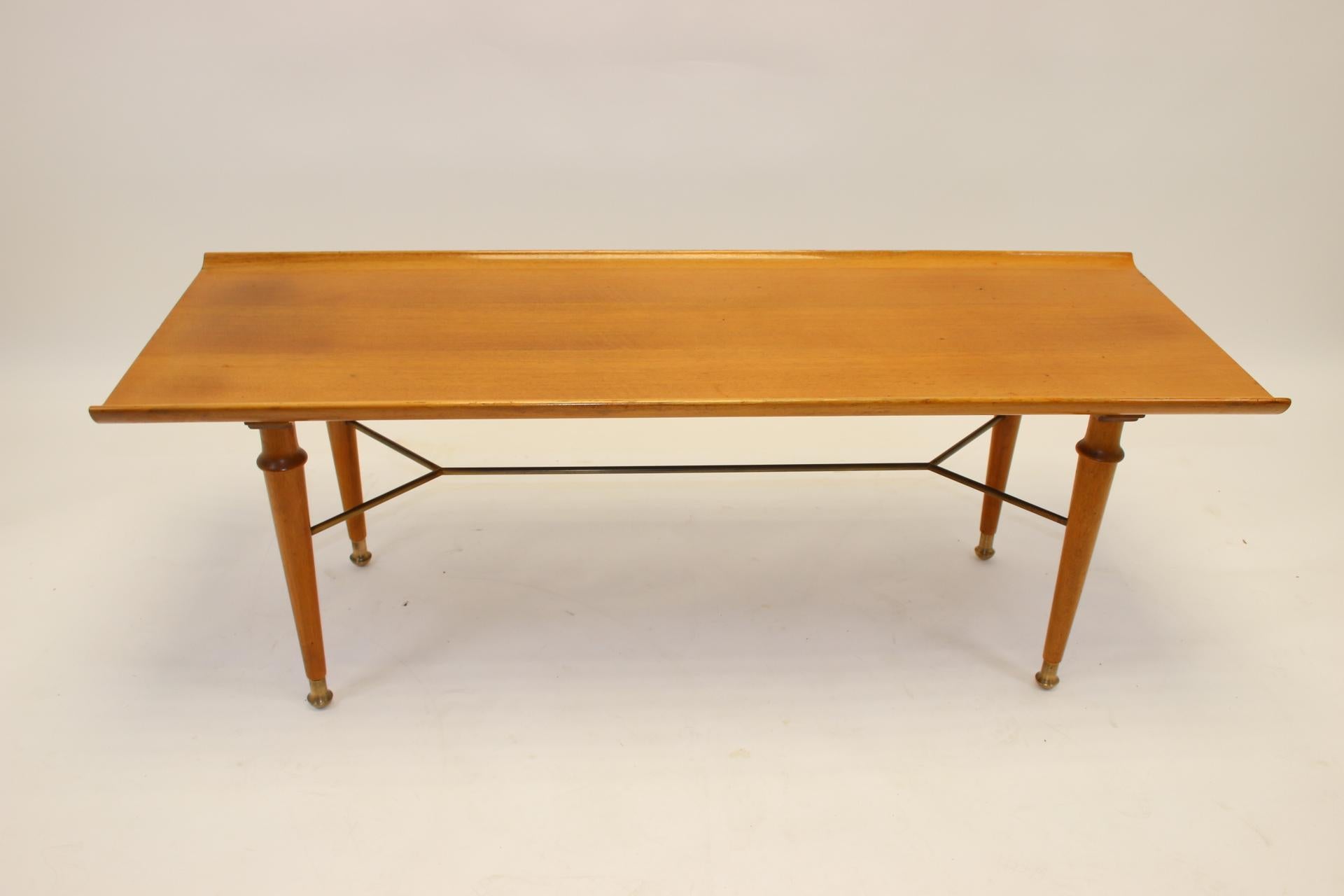 Scandinavian Modern Coffee Table with Y-Frame by A.A. Patijn for Zijlstra Joure