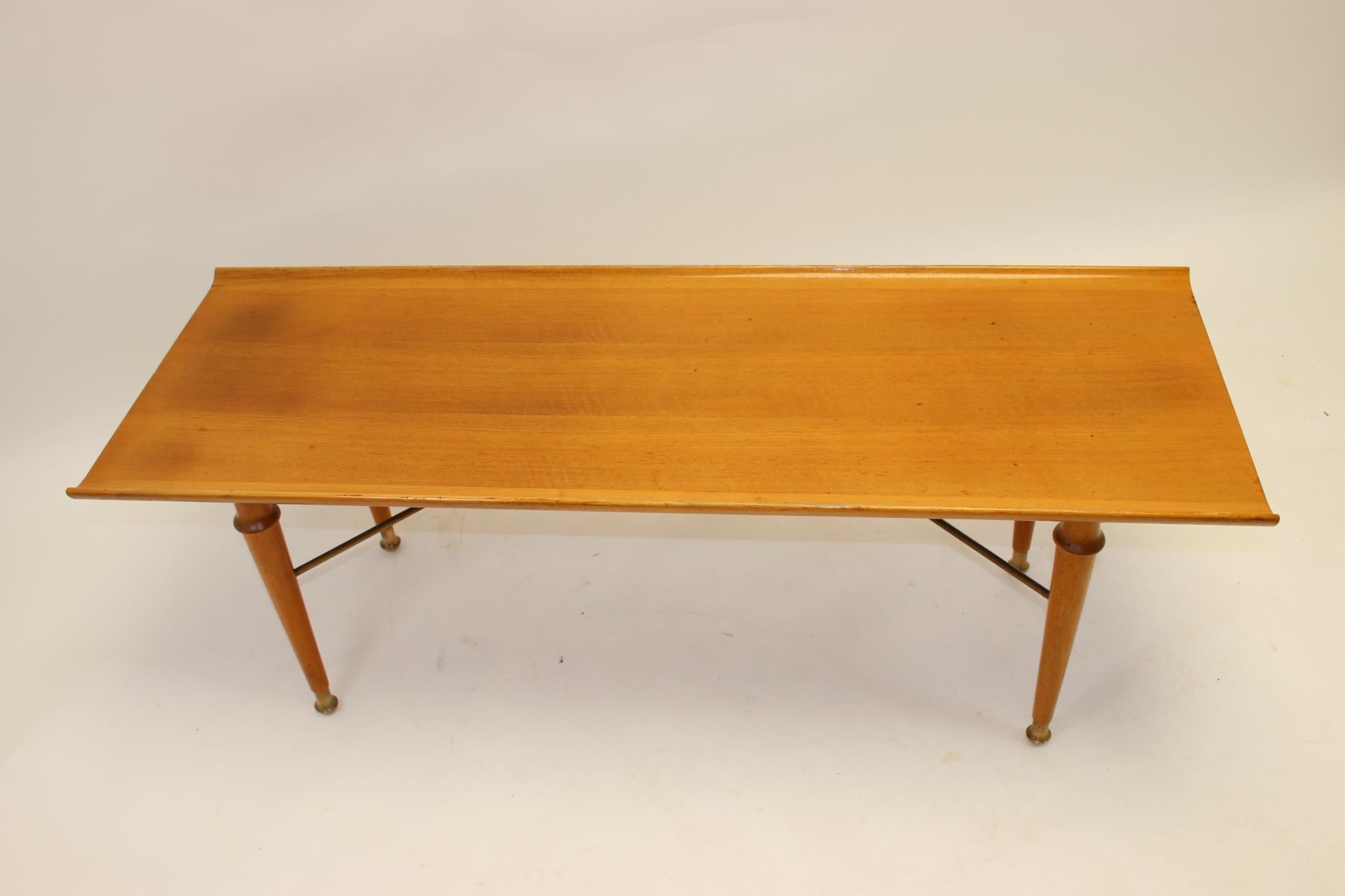 Dutch Coffee Table with Y-Frame by A.A. Patijn for Zijlstra Joure