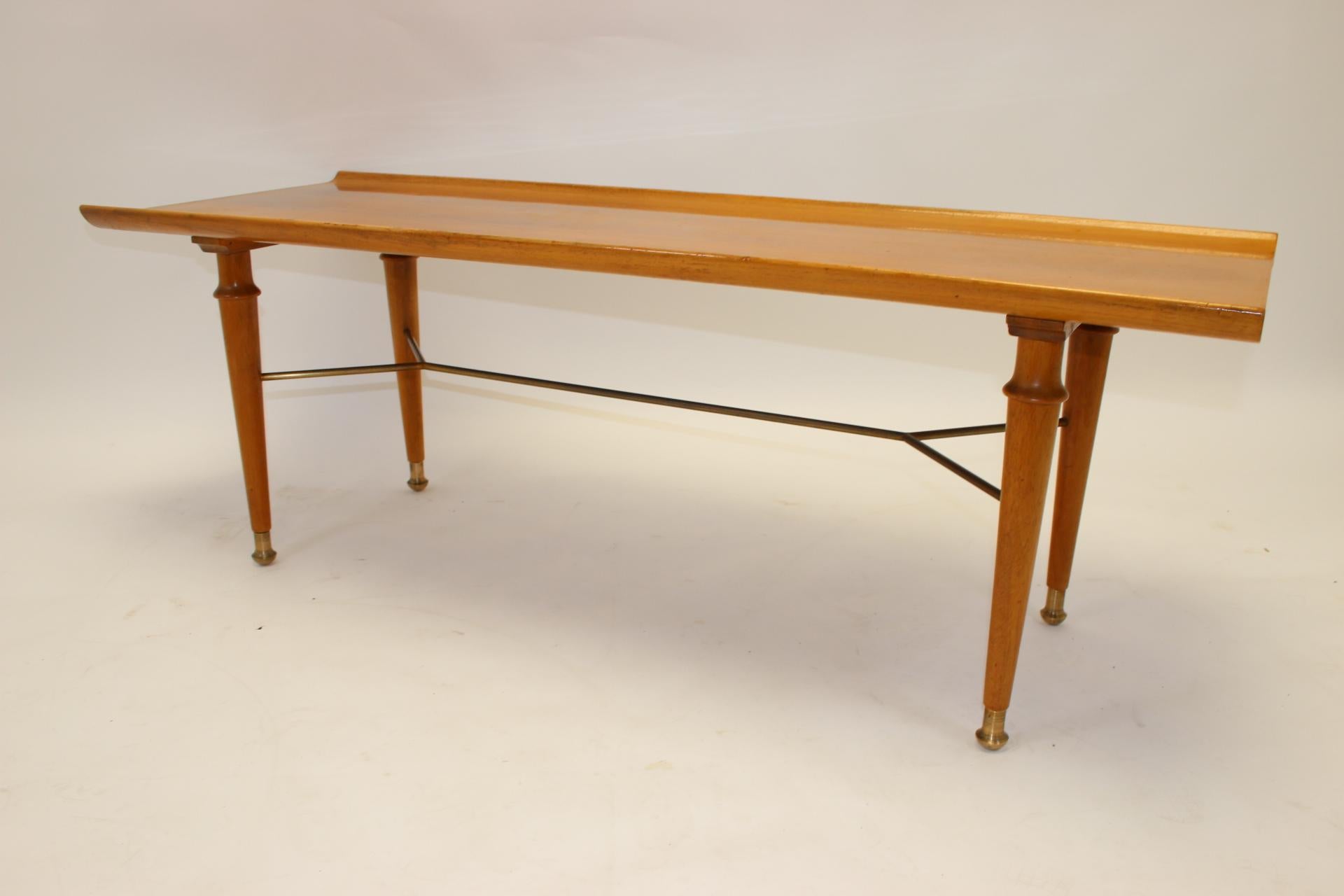 Coffee Table with Y-Frame by A.A. Patijn for Zijlstra Joure In Good Condition In Oostrum-Venray, NL