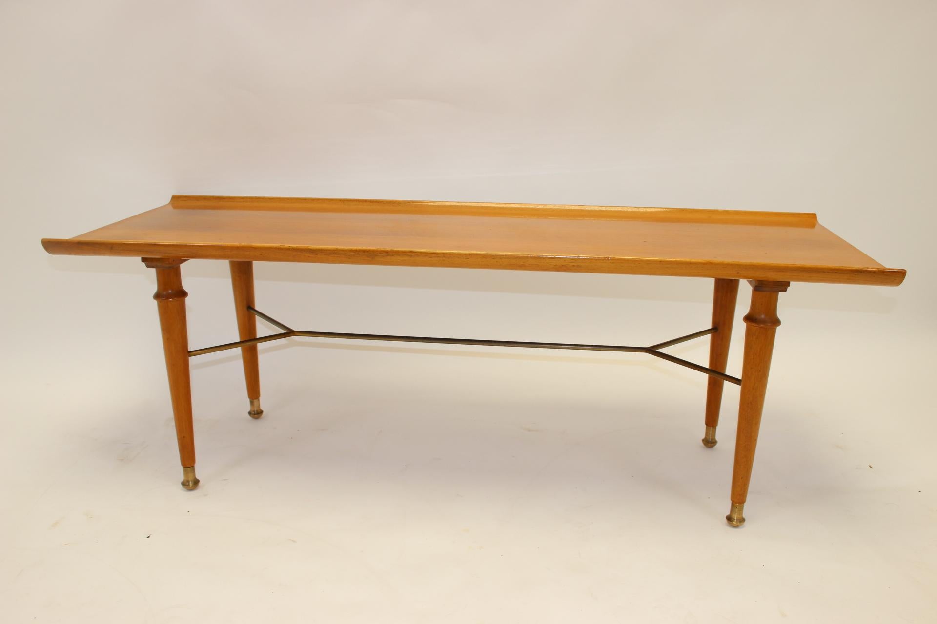 Mid-20th Century Coffee Table with Y-Frame by A.A. Patijn for Zijlstra Joure