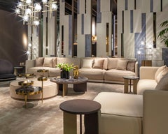 Coffee Table Wood & Steel Distressed Paint Finish Legs Top Vetrite or Ebony