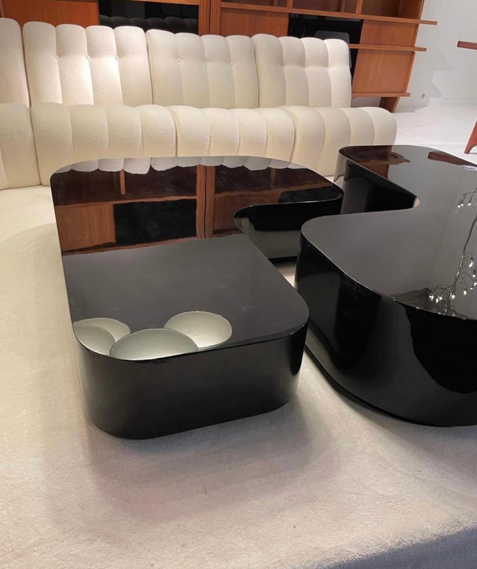 Coffee Tables by Alberto Pinto, 1970 In Good Condition For Sale In Saint-Ouen, FR