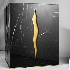 Beautiful Black & White Marble Coffee Tables "Crepa"