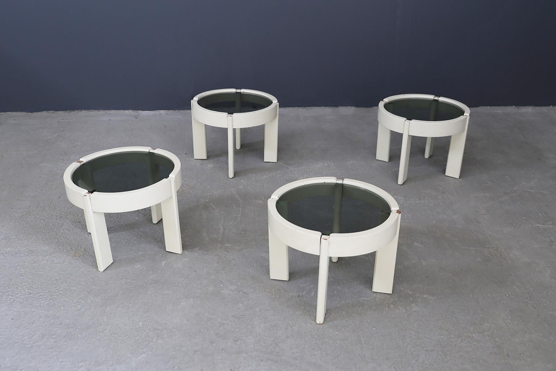 Mid-Century Modern Coffee Tables Set by Gianfranco Frattini, 1950s