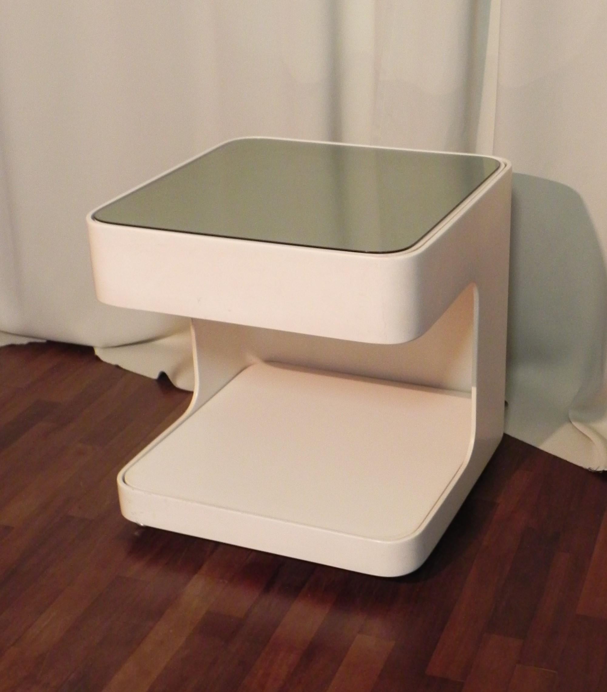 Italian Coffee Tables , trolley,  Marcello Siard , Longato Collection For Sale