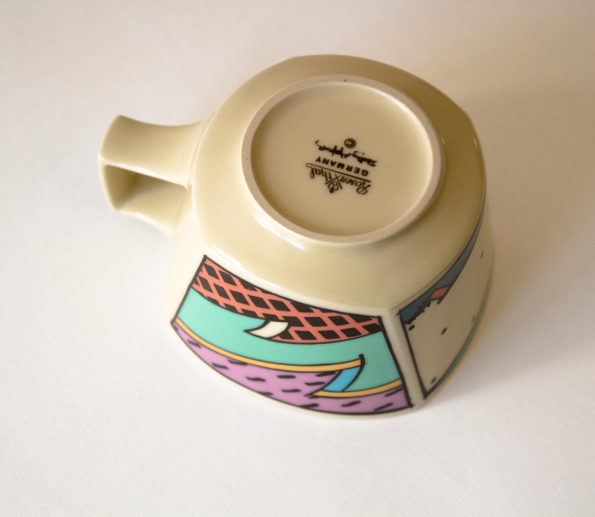 Coffee Tea Service Flash One Dorothy Hafner Rosenthal Studio-Line Germany, 1980s In Excellent Condition In Stockholm, SE