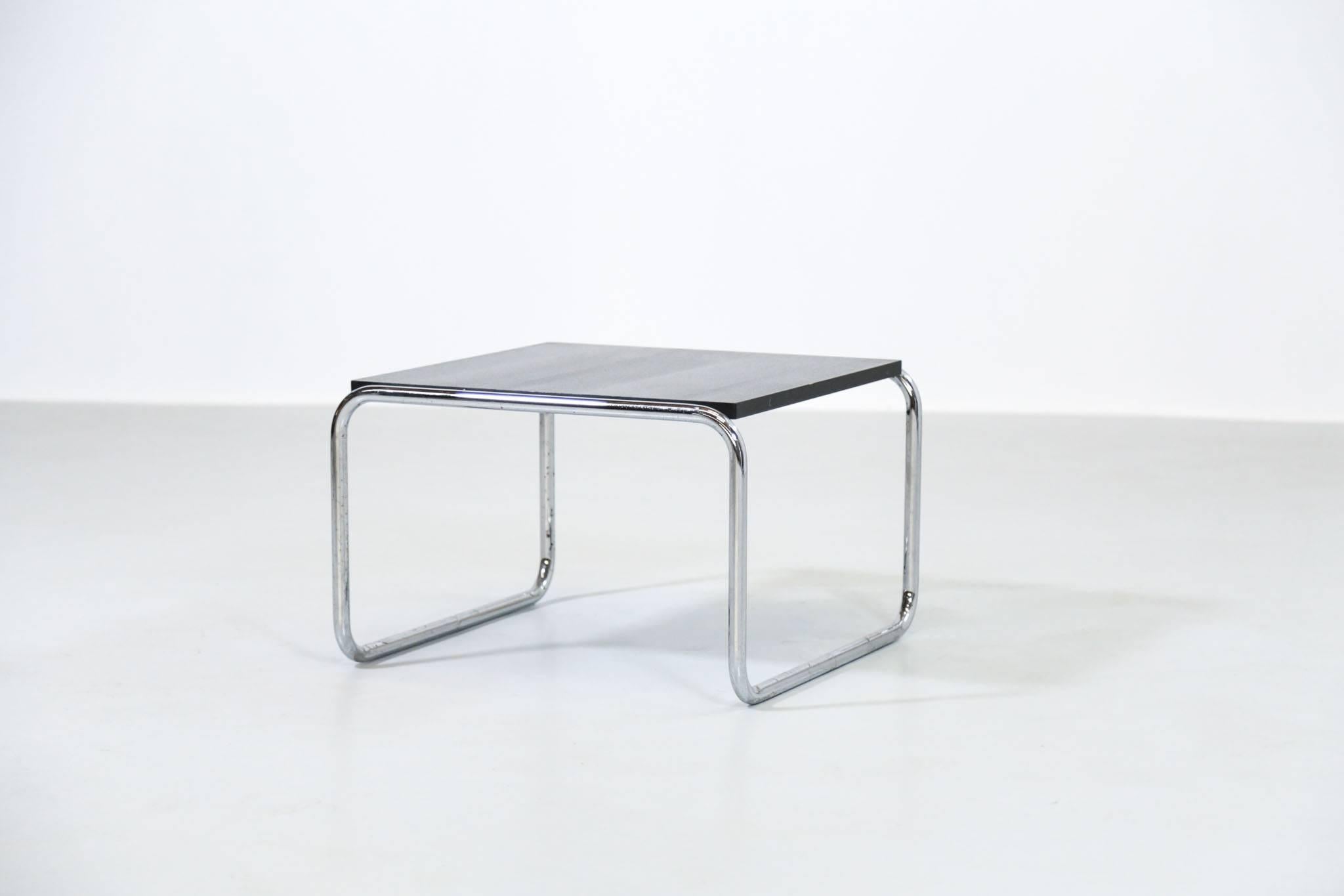 Mid-Century Modern Coffee/Side Table in the Style of Marcel Breuer Bauhaus Design, Germany For Sale