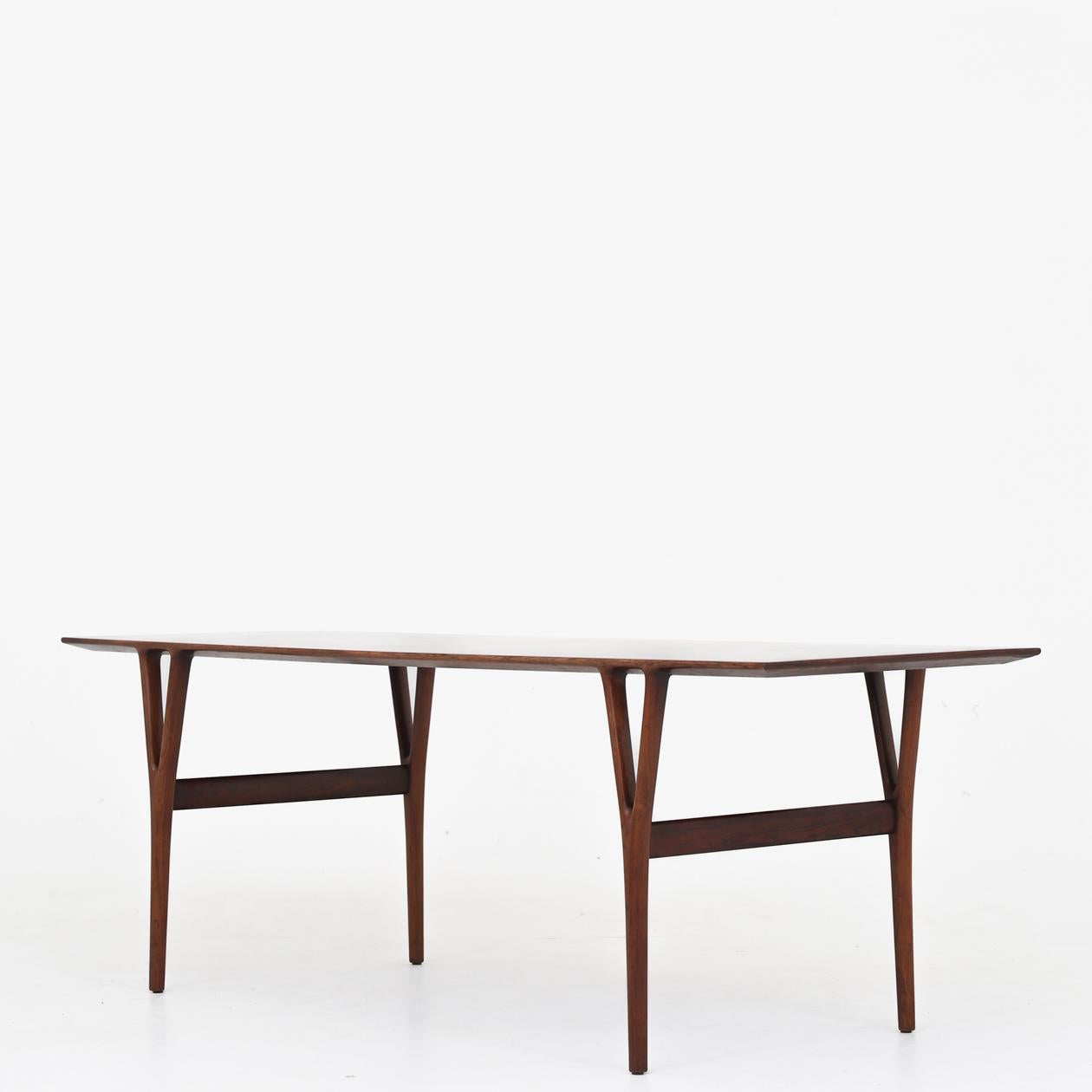 Scandinavian Modern Coffee Table by Helge Vestergaard Jensen For Sale