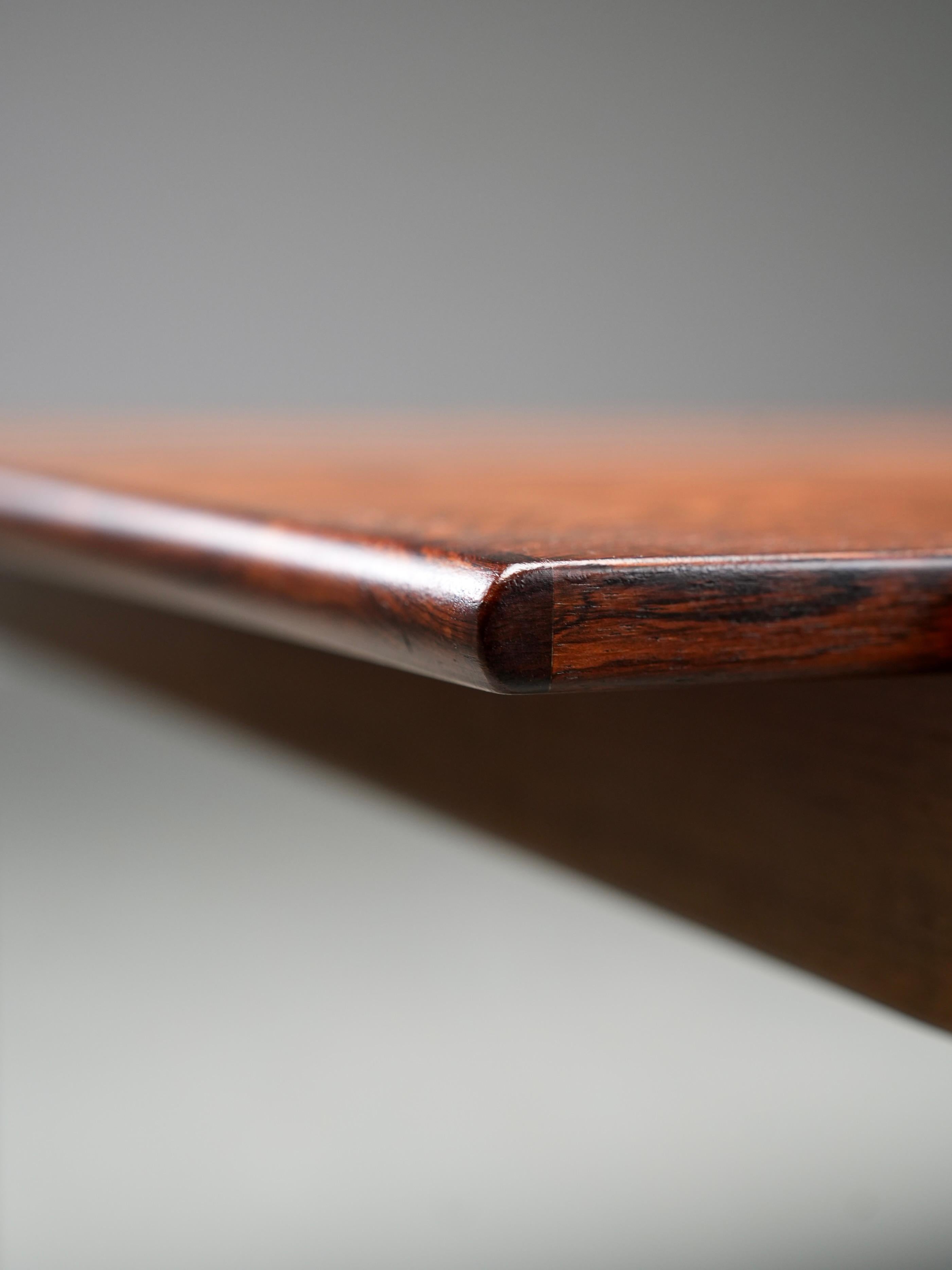 Mesa de centro de Kurt Ostervig en madera, Dinamarca, años 60 en venta 1