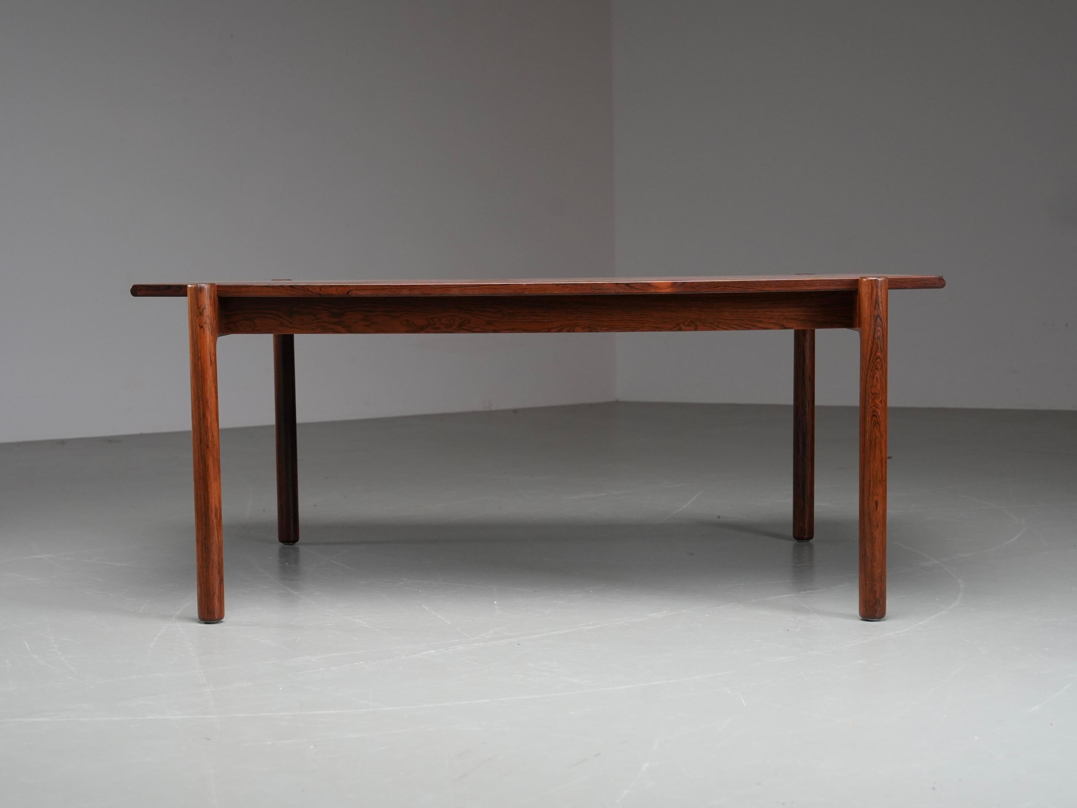 Mesa de centro de Kurt Ostervig en madera, Dinamarca, años 60 en venta 2