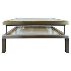 Coffer Coffee Table by Belgo Chrome, 1970s