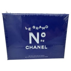 Chanel Sammlerbox „Le Grand Numéro“ – 2 Kartenspiele, neu im Blister