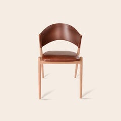 Cognac "A" Oak Chair by Ox Denmarq