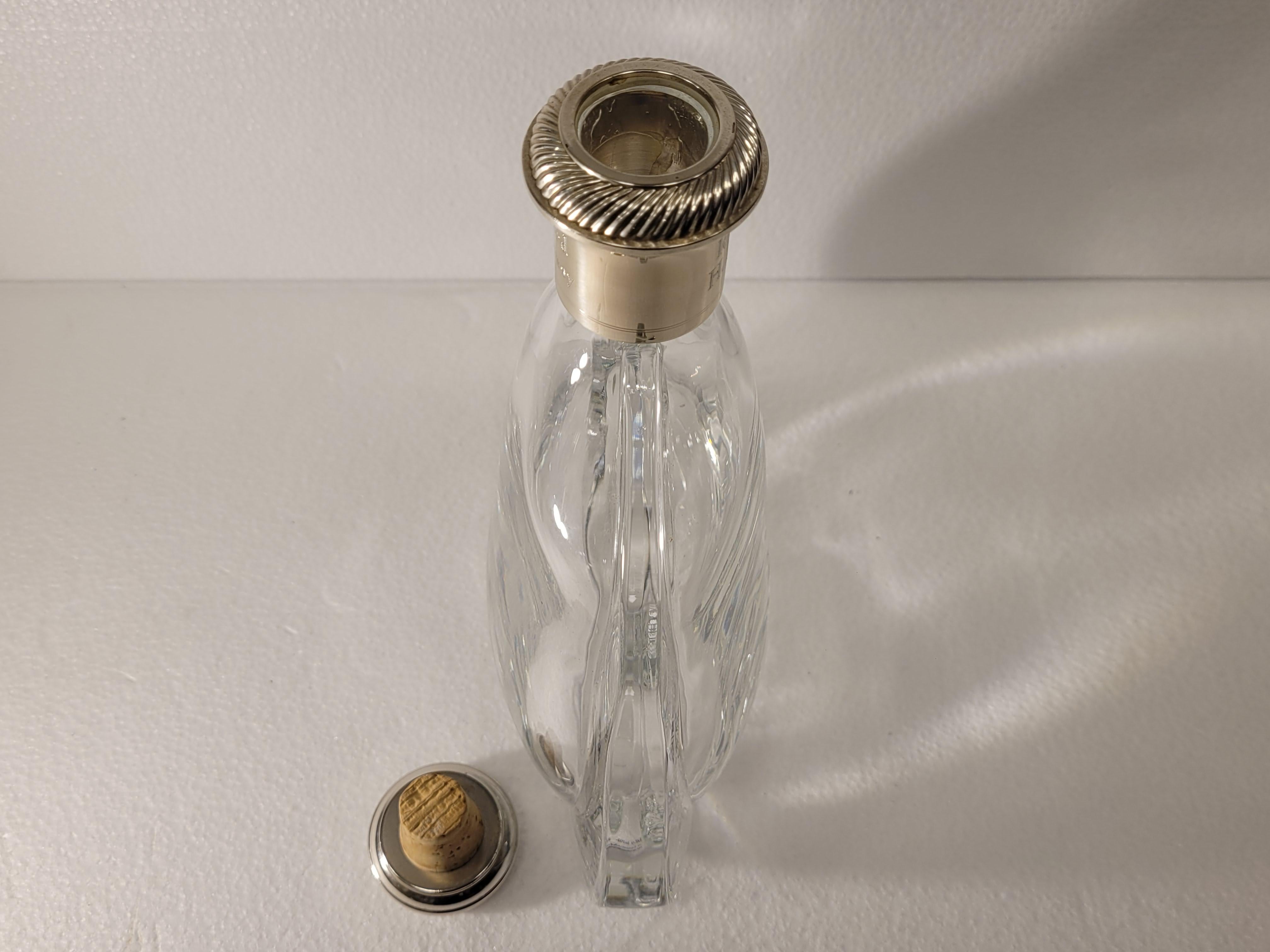 Cognac decanter bottle, Richard Hennessy, Baccarat crystal, 90's - France 15