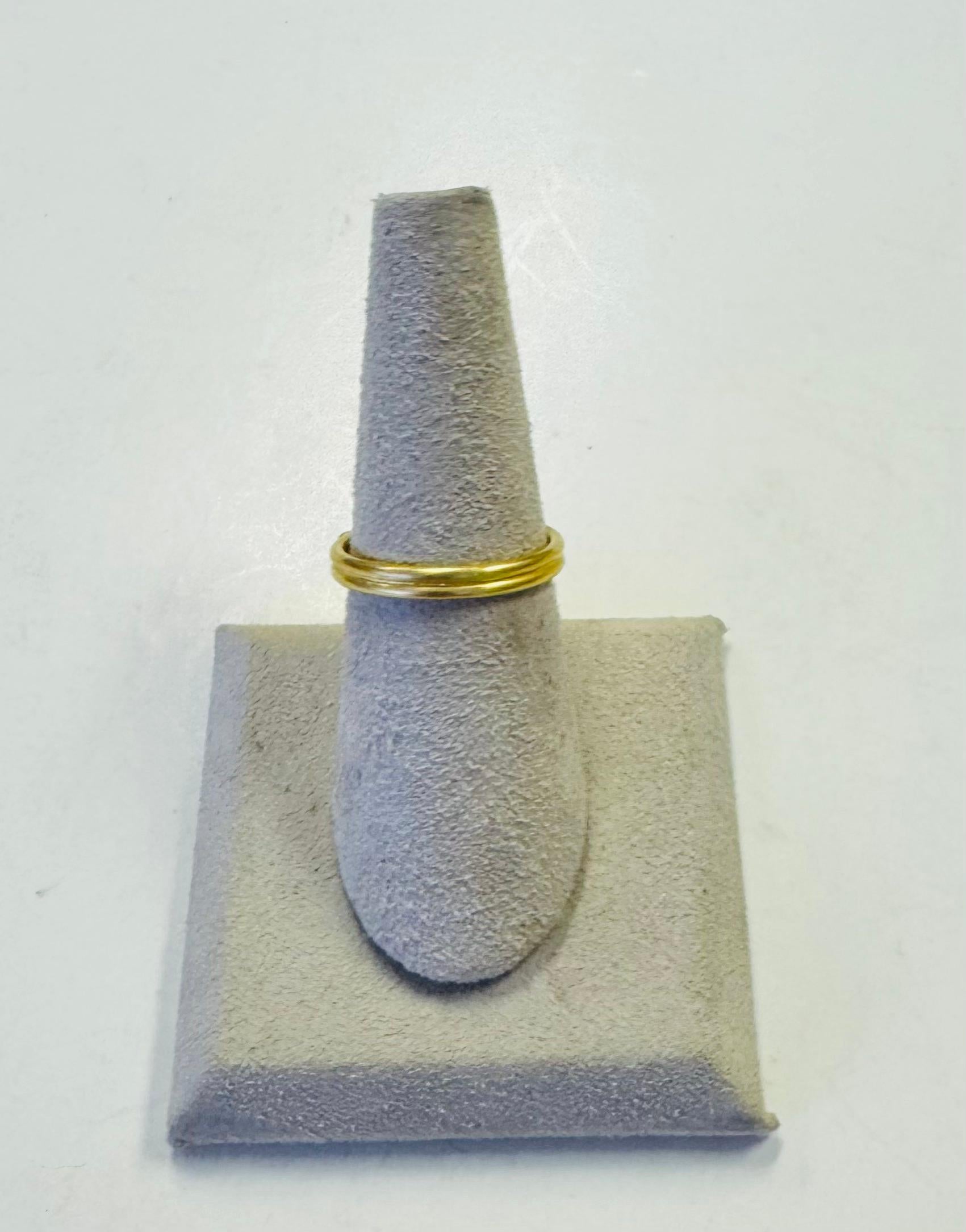 Anello con diamante cognac in oro 22 carati In condizioni Nuovo in vendita a New York, NY