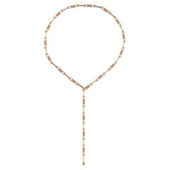Multi-Cognac Diamonds Necklace of SOONHEE ( size L : Length 62 cm)