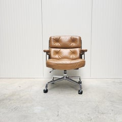 Cognac Herman Miller ES104 Time Life Lobby Office Chair by Charles Eames 1970s