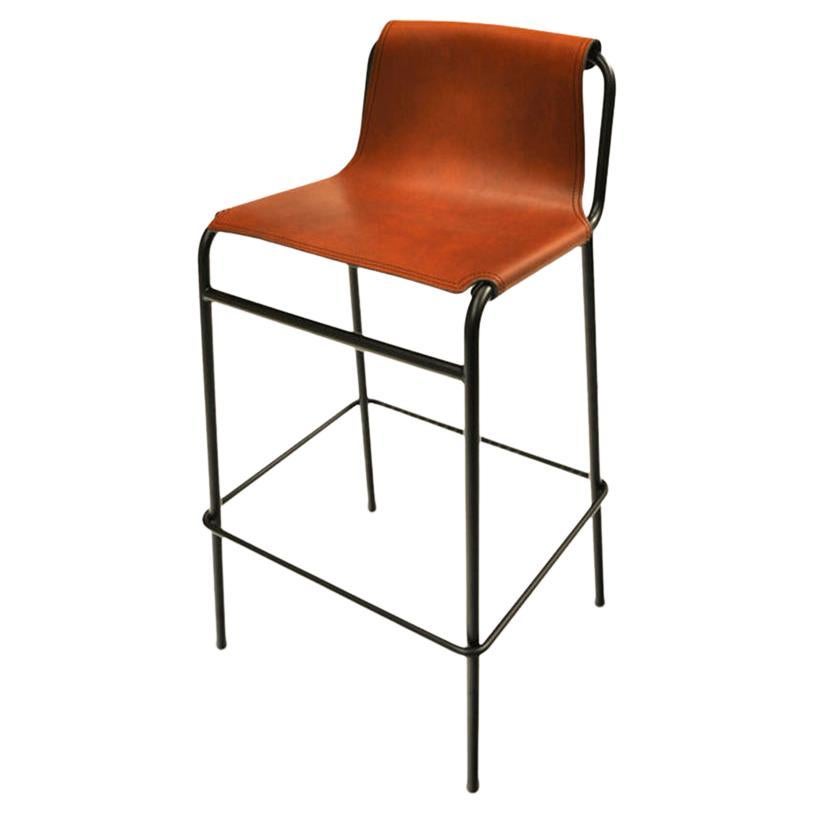 Cognac September Bar Stool by Ox Denmarq