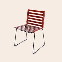 Cognac Strap Chair by Oxdenmarq