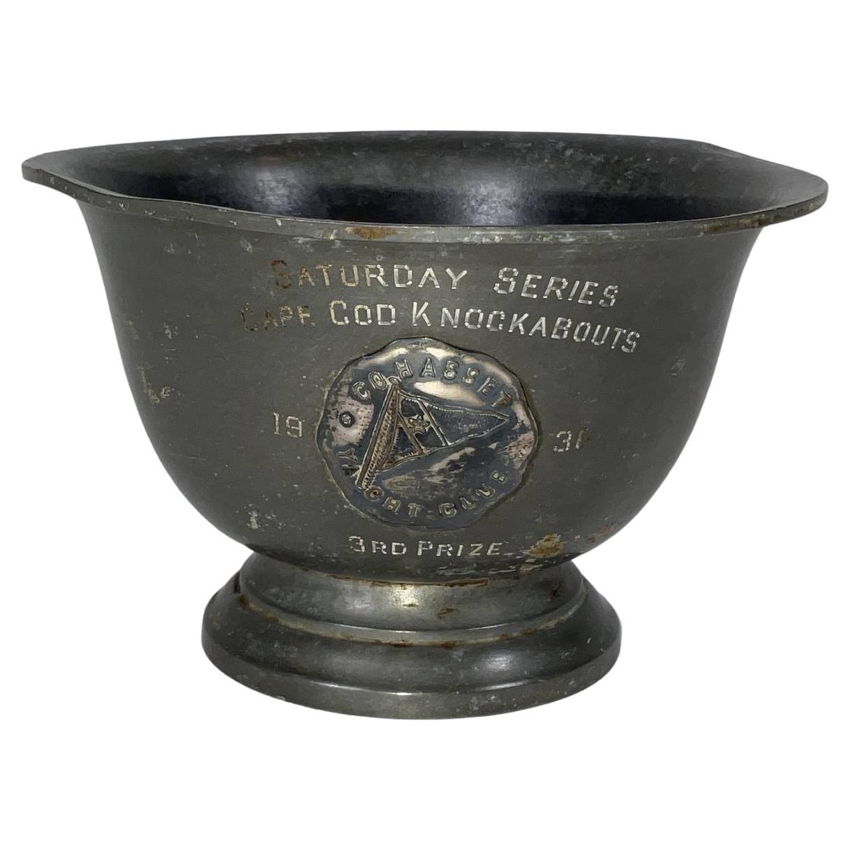 Cohasset Yacht Club Trophy from 1931