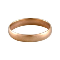 Cohr, Danish Goldsmith, Ring in 14 Carat Gold, Mid-20th Century