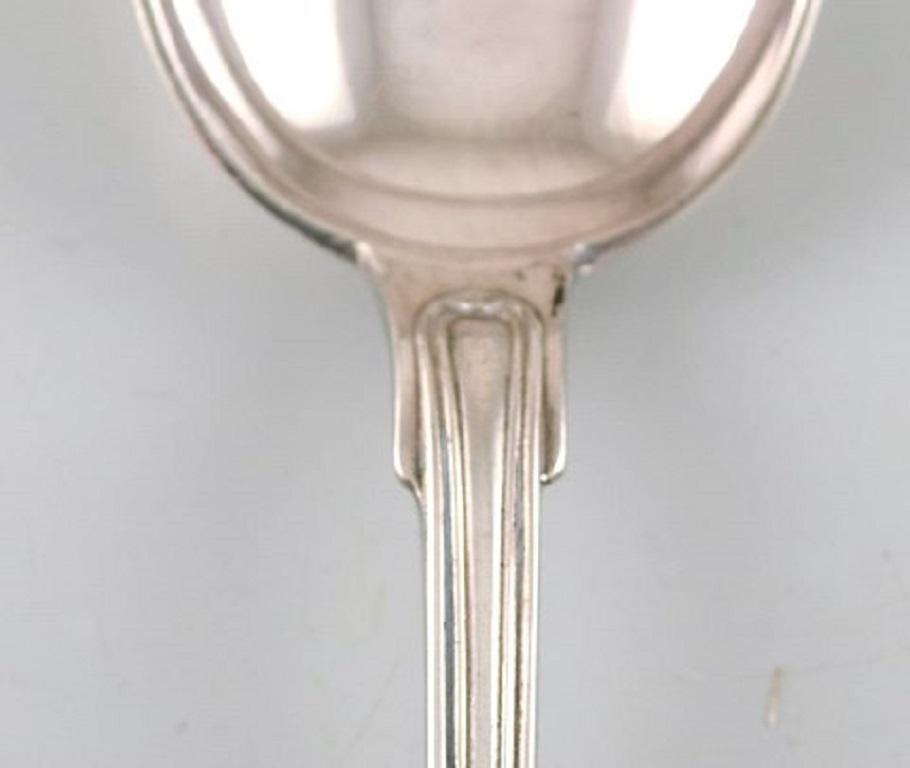 Mid-20th Century Cohr, Danish Silversmith and Others, Lunch Cutlery in Silver, 1930-1950 For Sale