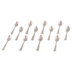 Cohr, Danish silversmith. Set of twelve "Old Danish" coffee spoons in 830 silver Vintage Cohr, Danish silversmith. Set of twelve "Old Danish" coffee spoons in 830 silver