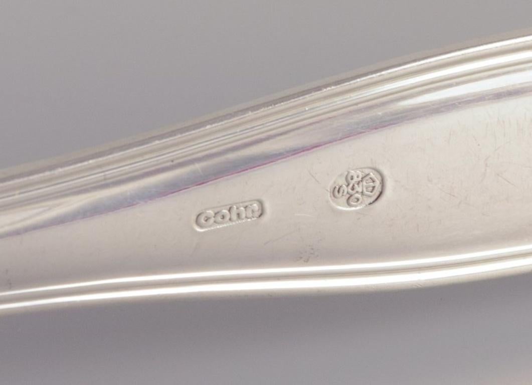 Cohr, Danish silversmith. Two 