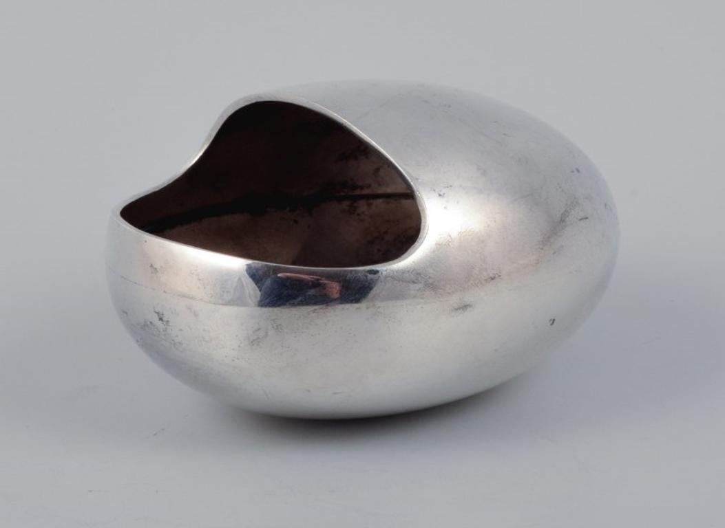Scandinave moderne Cohr, Danemark, petit bol en acier inoxydable, design danois. en vente