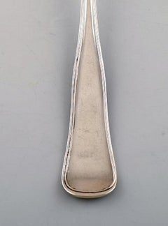 Cohr Dinner Fork, Old Danish Silver Cutlery, 1950s, 4 Pieces