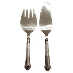 Cohr Herregaard fishserving set silver