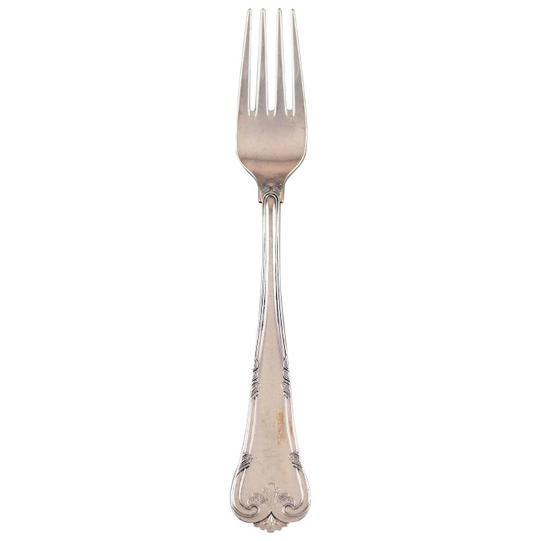 Cohr "Herregaard" Lunch Fork, Cutlery in Silver, 3 Forks in Stock For