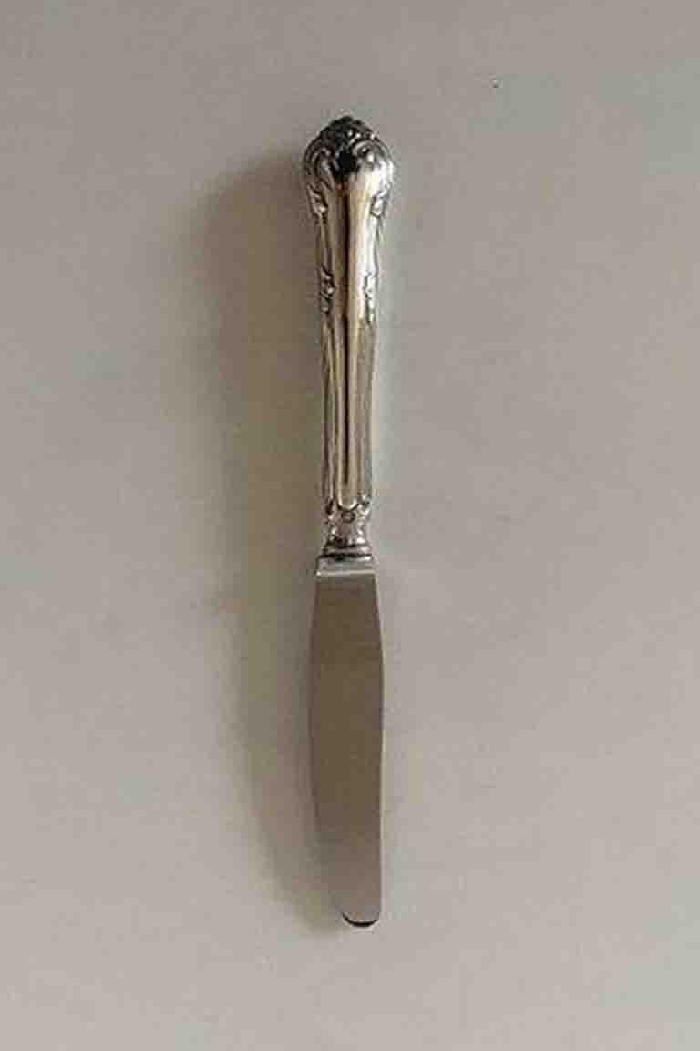 Cohr Herregaard Silver Knife In Good Condition For Sale In Copenhagen, DK