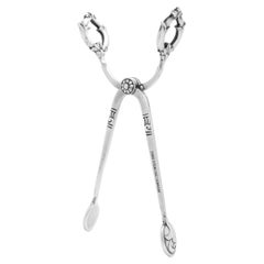 Cohr Mid-Century Danish Modern Sterling Silver Sugar Tongs or Nips