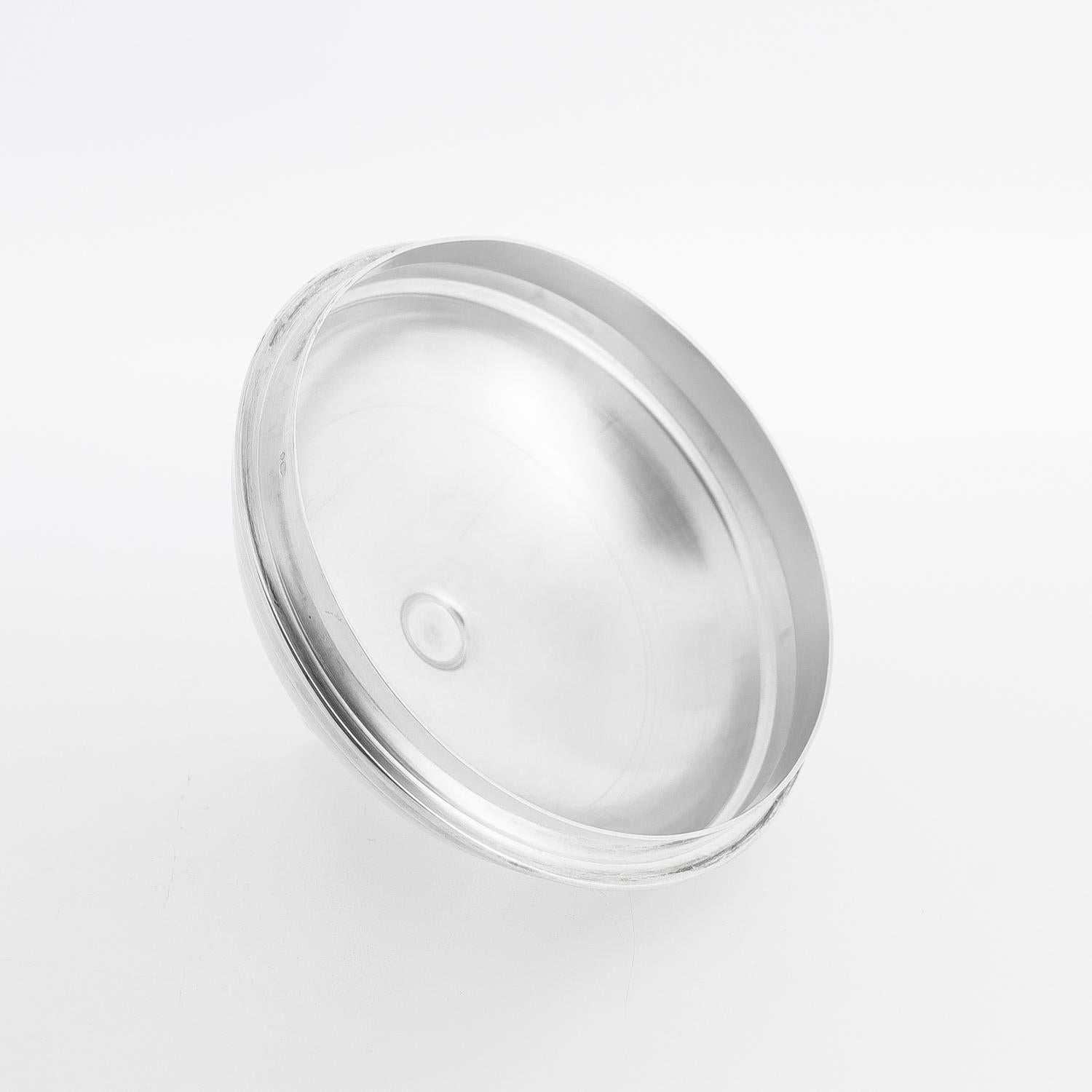 Tetera Cohr de plata de ley moderna danesa de mediados de siglo en venta 7