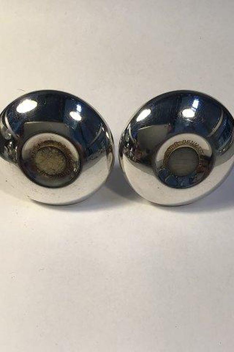 20th Century Cohr Silverplate Salt & Pepper Shaker For Sale