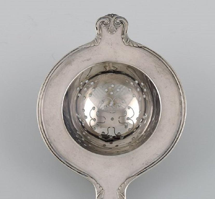 Danese Colino da tè Cohr in argento, metà del XX secolo in vendita