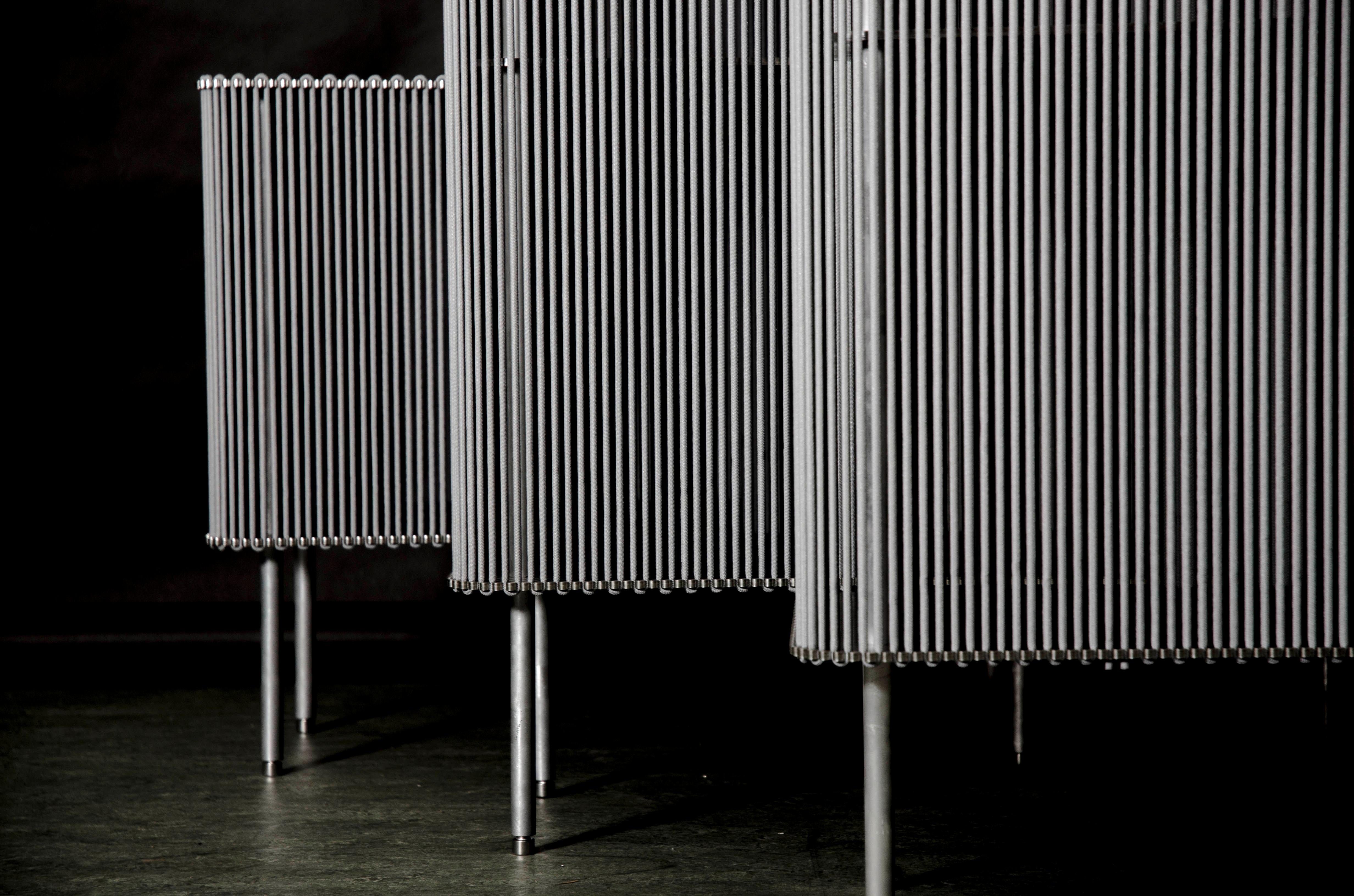 Contemporary Coil #1 Low Cabinet by Bram Kerkhofs