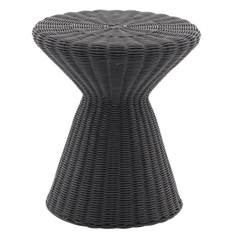 Coil Black Side Table For Sale