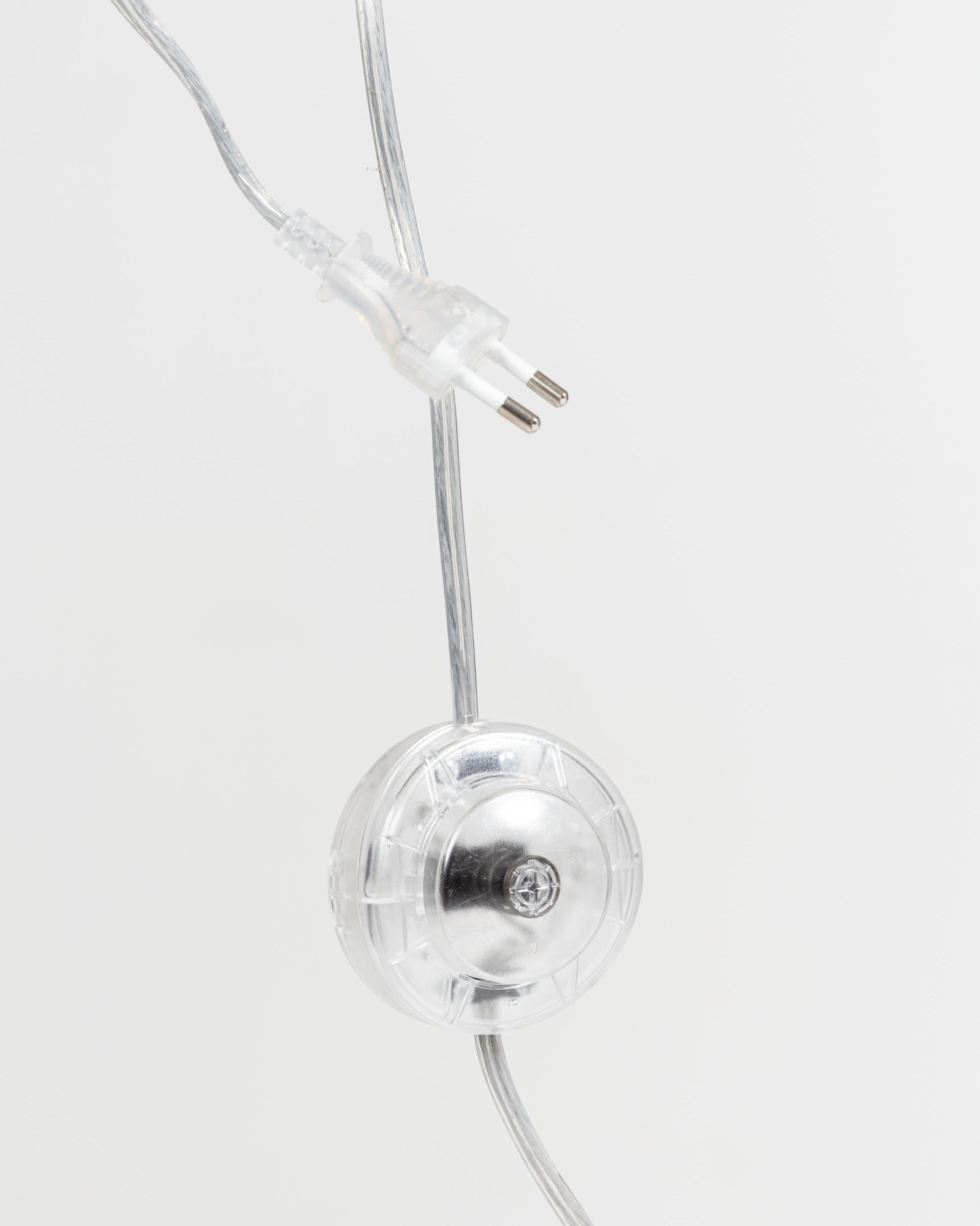 Lámpara de pie Coil de acero inoxidable en venta 12