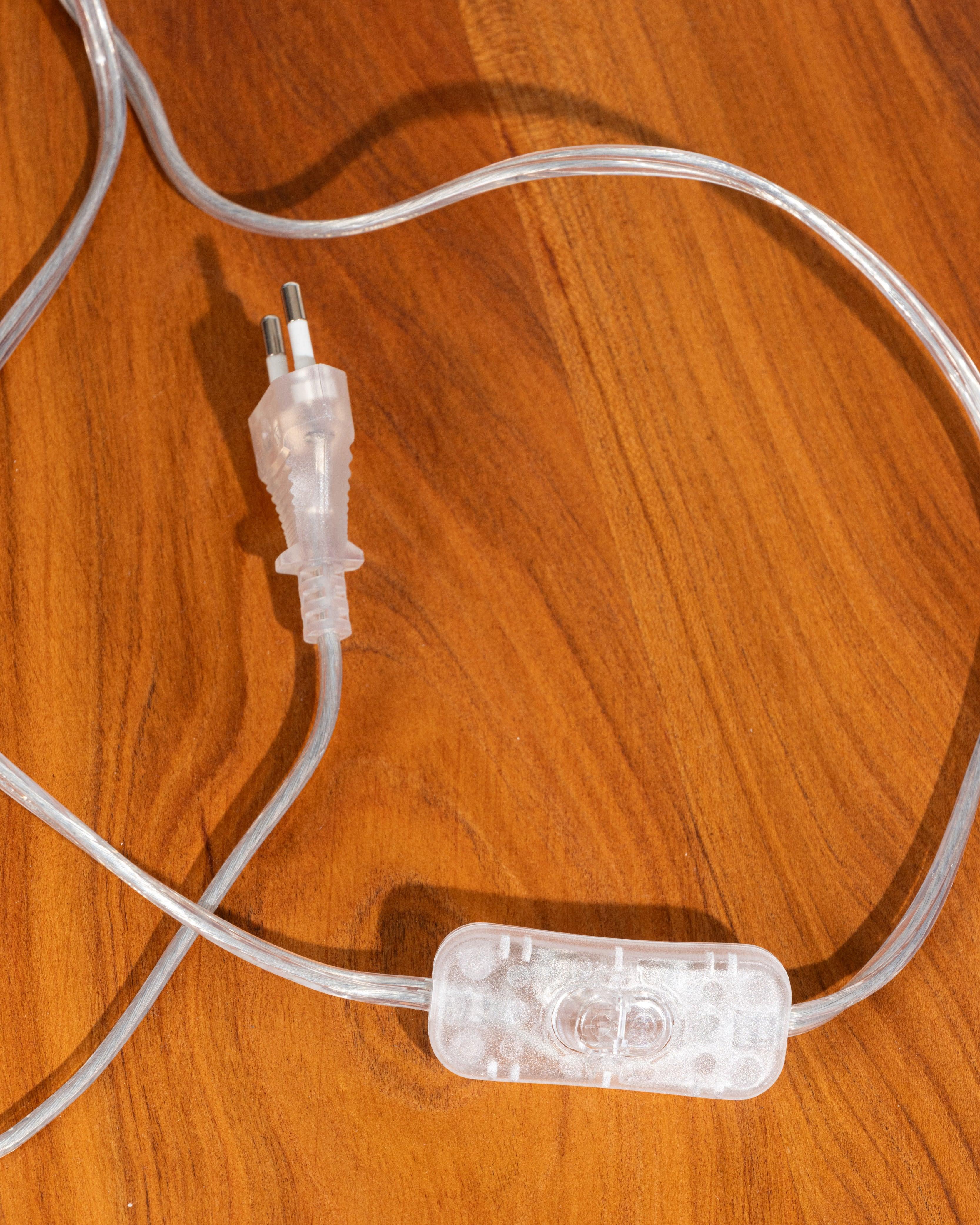 Lampe à serpentin en acier inoxydable en vente 2