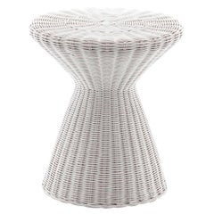 Coil White Side Table