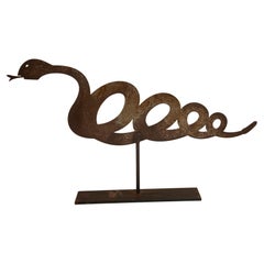 Coiled in the Wind: Folk Art Snake Weathervane